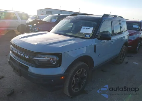 2021 Ford Bronco Sport Outer Banks from USA, damaged, VIN 3FMCR9C62MRA31792